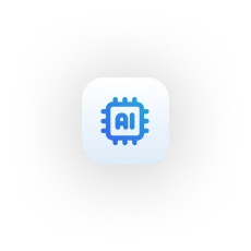 Ícone de inteligência artificial